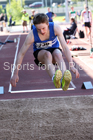 Mens under-17s long jump, 2019 North Eastern Track and Field Champs., Middlesbrough. Photo:  David T. Hewitson/Sports for All Pics